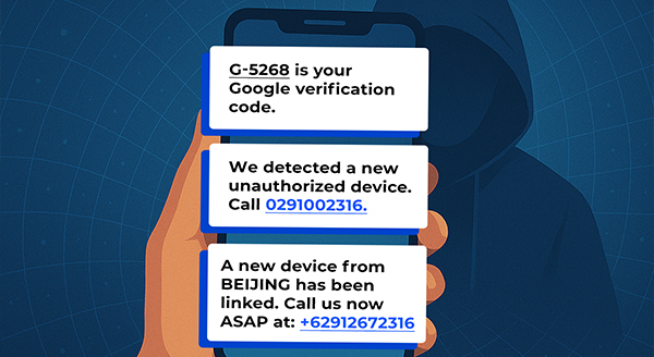 You are currently viewing The “Google” SMS Code Scam: How It Works and How to Stay Safe