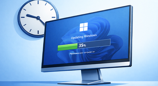 You are currently viewing The “Windows Is Updating” Screen That Never Finishes